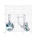 Silver earrings  925° Silver 925°