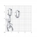 Silver earrings  925° Silver 925°