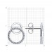 Silver earrings  925° Silver 925°