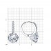 Silver earrings  925° Silver 925°