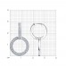 Silver earrings  925° Silver 925°