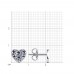 Silver earrings  925° Silver 925°