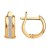 Gold earrings 585°