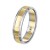 Gold wedding ring 585°